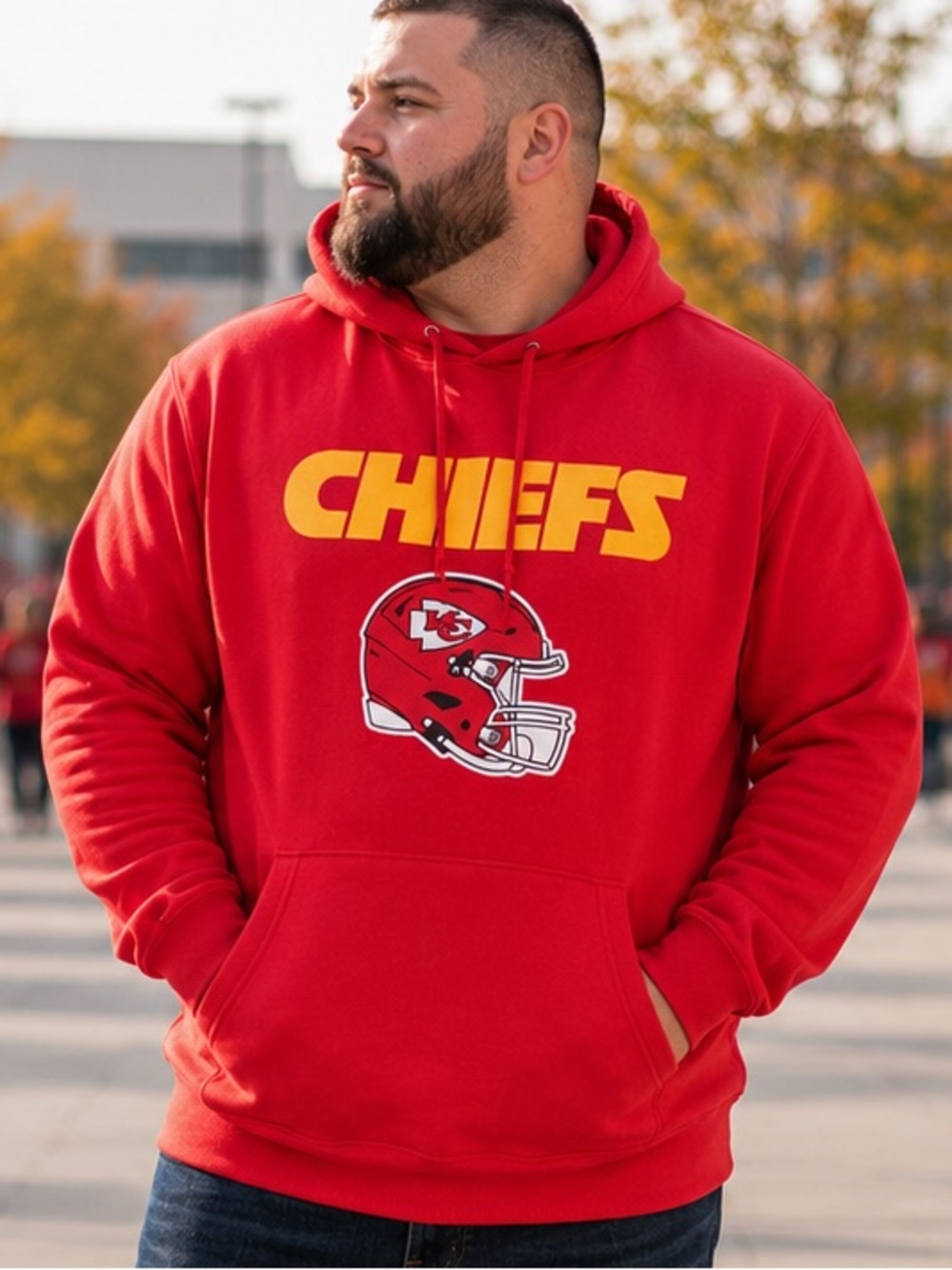Fanatics Kansas City Chiefs Harrison Butker #7 Hoodie 2XLT NWT